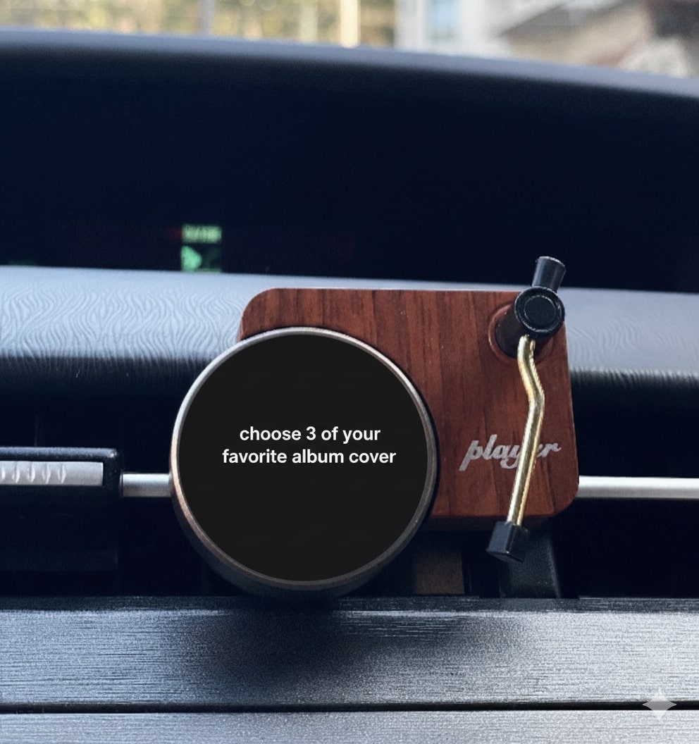 Vinyl Car Air Freshener